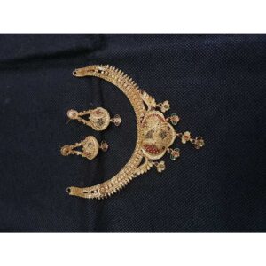 Special Gold Ladies Indian Necklace Set