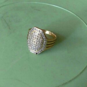 22K Gold Gents Indian Ring
