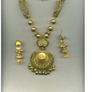 22K/916 Gold Antique Fancy Necklace Set