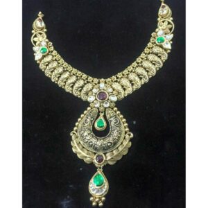22K/916 Gold Antique Modern Necklace