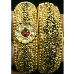 22K/916 Gold Antique Bangle