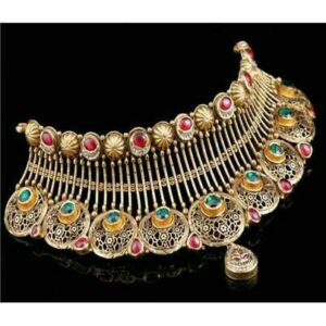 22K/916 Gold Antique Designer Choker