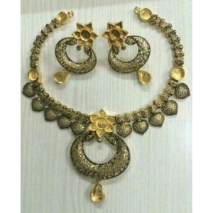 22K / 916 Gold Antique Ladies Attractive Necklace Set