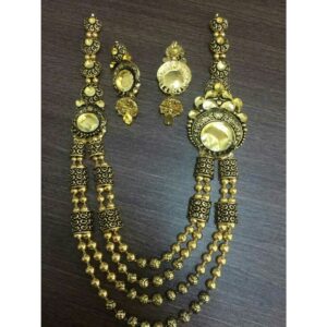 22K / 916 Gold Classic Necklace Set (Toda)