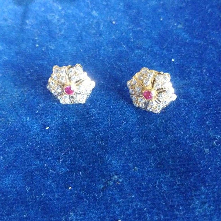 22k Gold Modern Earrings