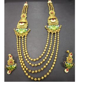 916 Gold Antique Necklace Set kG-N062
