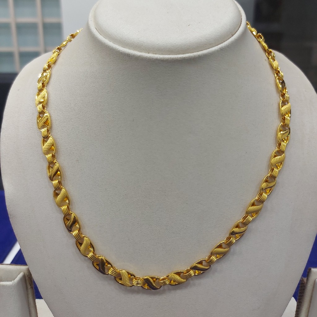 760 Gold Fancy Chain RJ-C002
