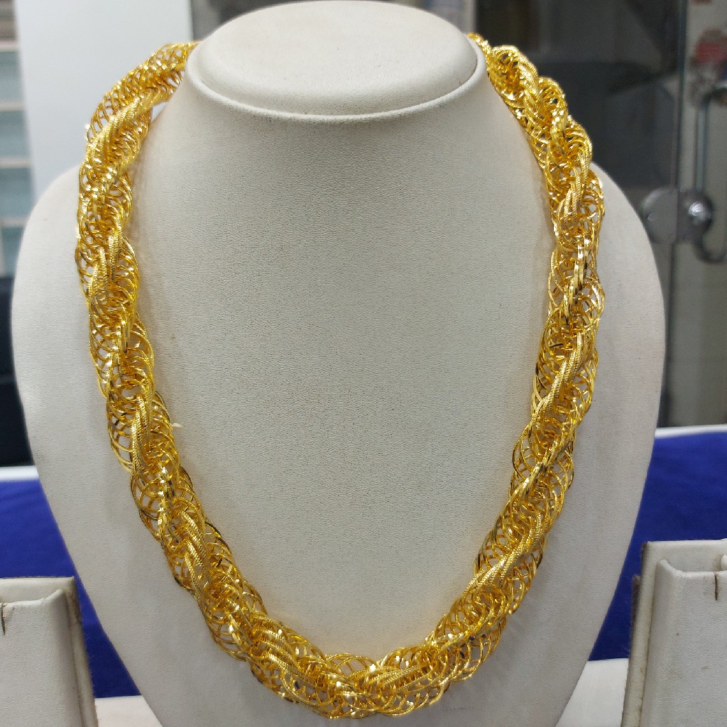 916 Gold Fancy chain RJ-C001