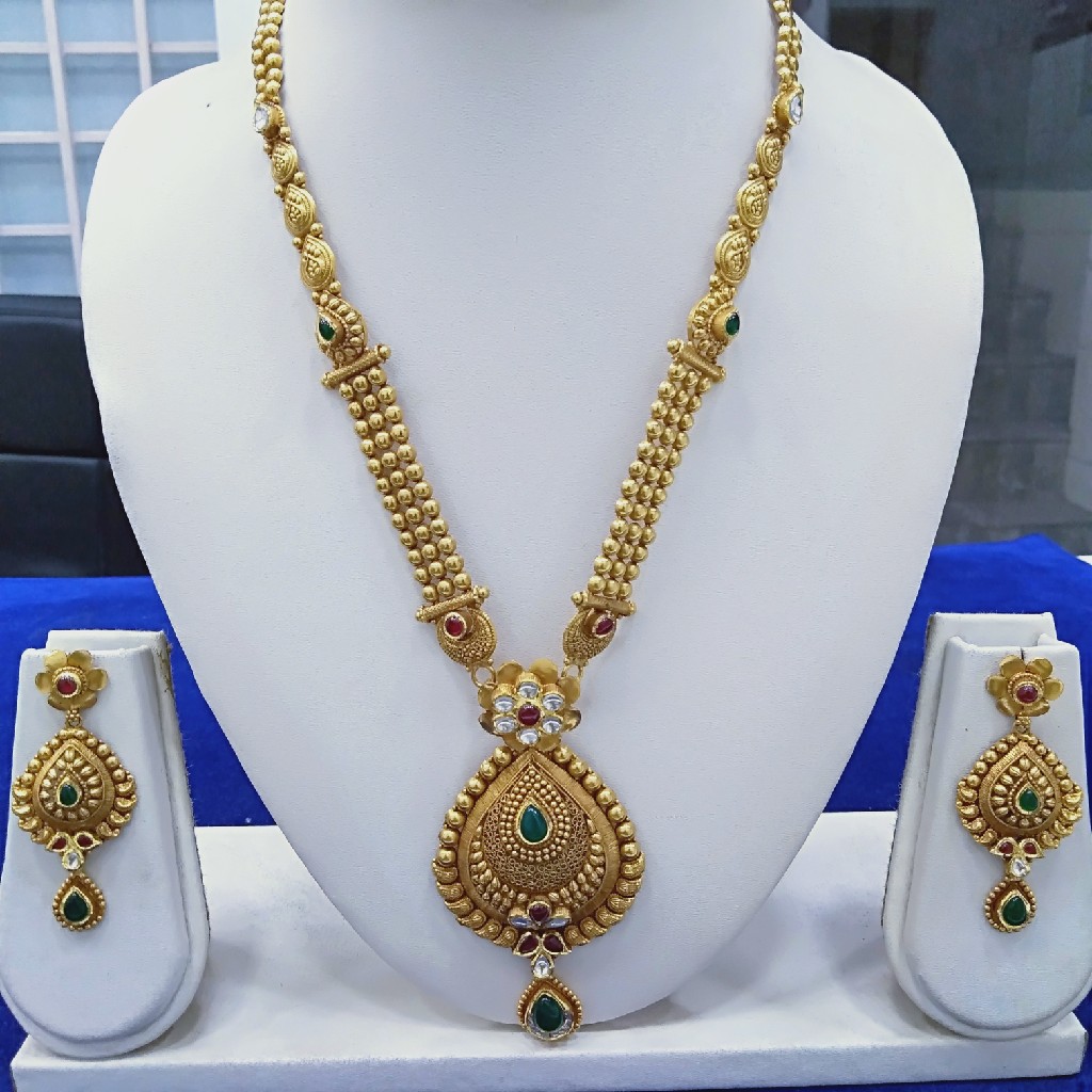 916 Gold Fancy mangalsutra RJ-A001