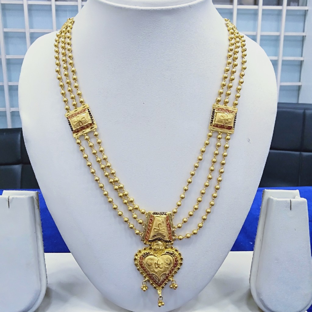 916 Gold fancy Mala M001