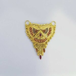 916 Gold Fancy Mangalsutra Pendants RJ-MP027