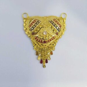 916 Gold Fancy Mangalsutra Pendants RJ-MP025