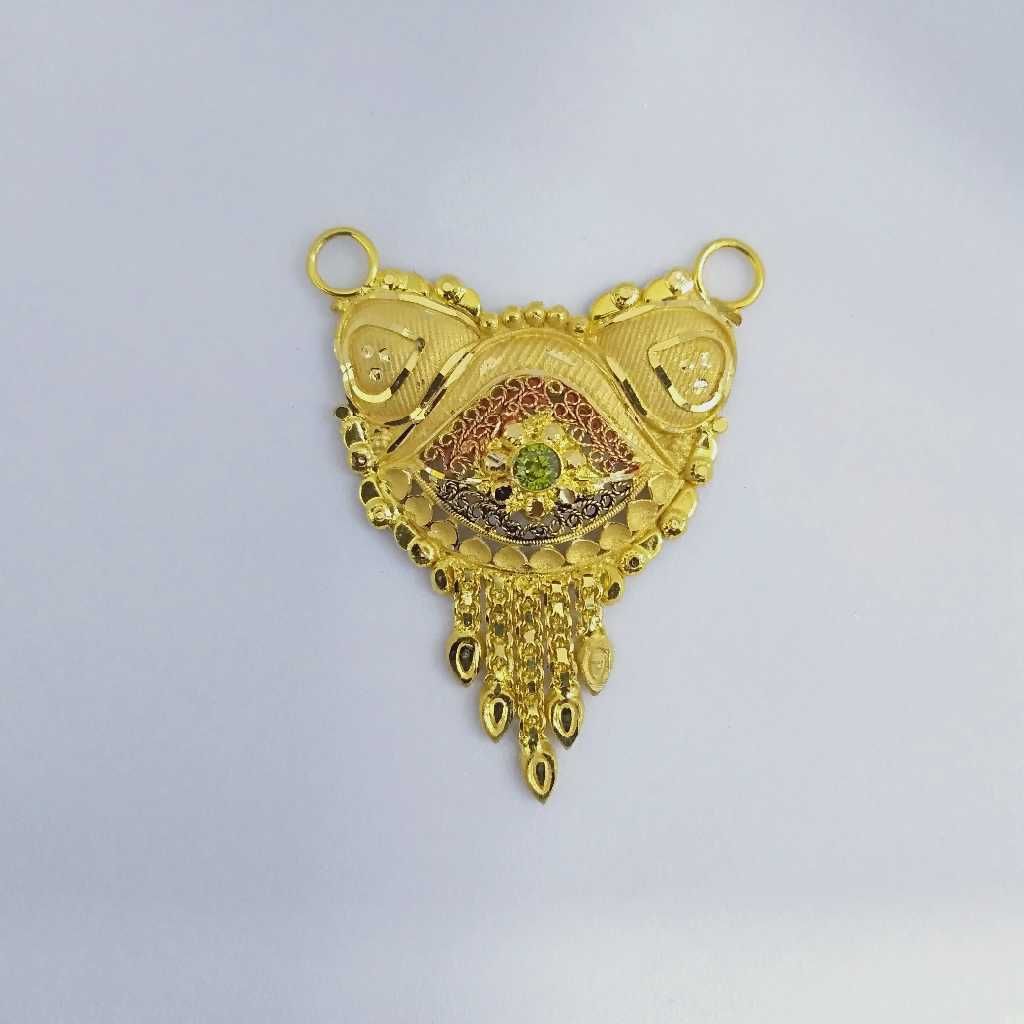 916 Gold Fancy Mangalsutra Pendants RJ-MP020