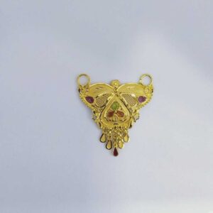 916 Gold Fancy Mangalsutra Pendants RJ-MP012