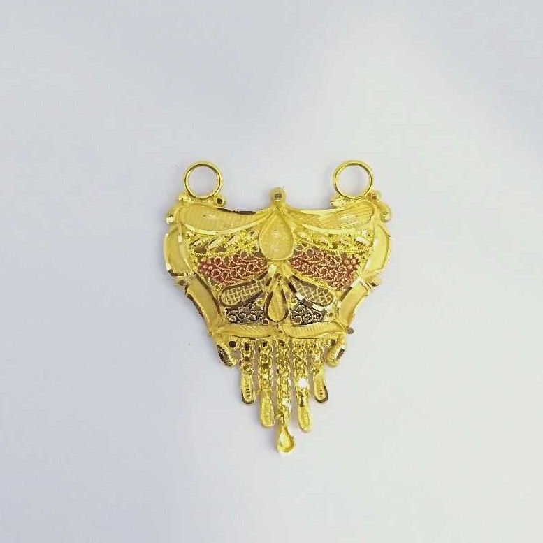 916 Gold Fancy Mangalsutra Pendants RJ-MP010