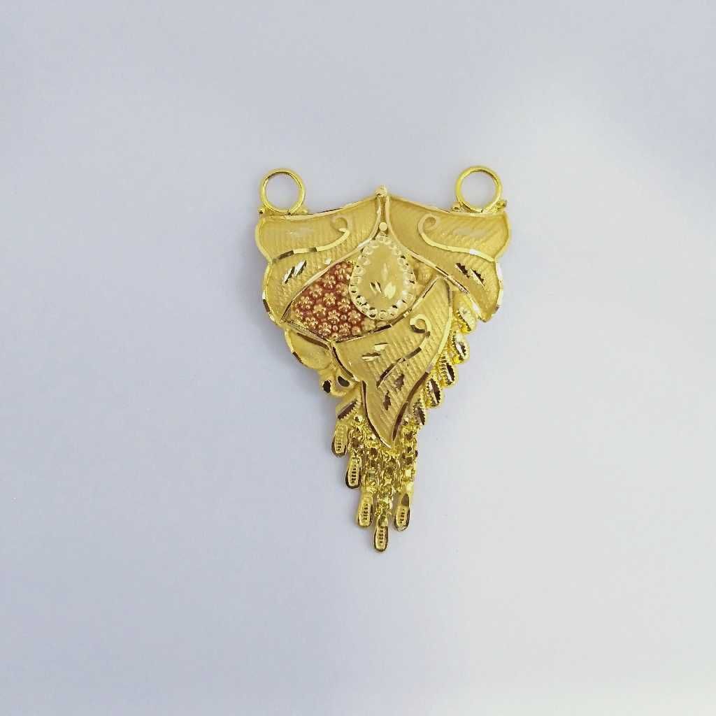 916 Gold Fancy Mangalsutra Pendants RJ-MP009