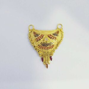 916 Gold Fancy Mangalsutra Pendants RJ-MP008