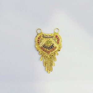916 Gold Fancy Mangalsutra Pendants RJ-MP007
