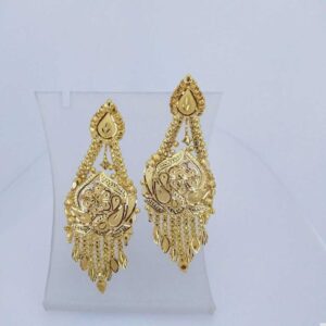 760 Gold Earrings RJ-B003