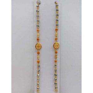 760 gold swstik crystal kids nazariya rj-n011
