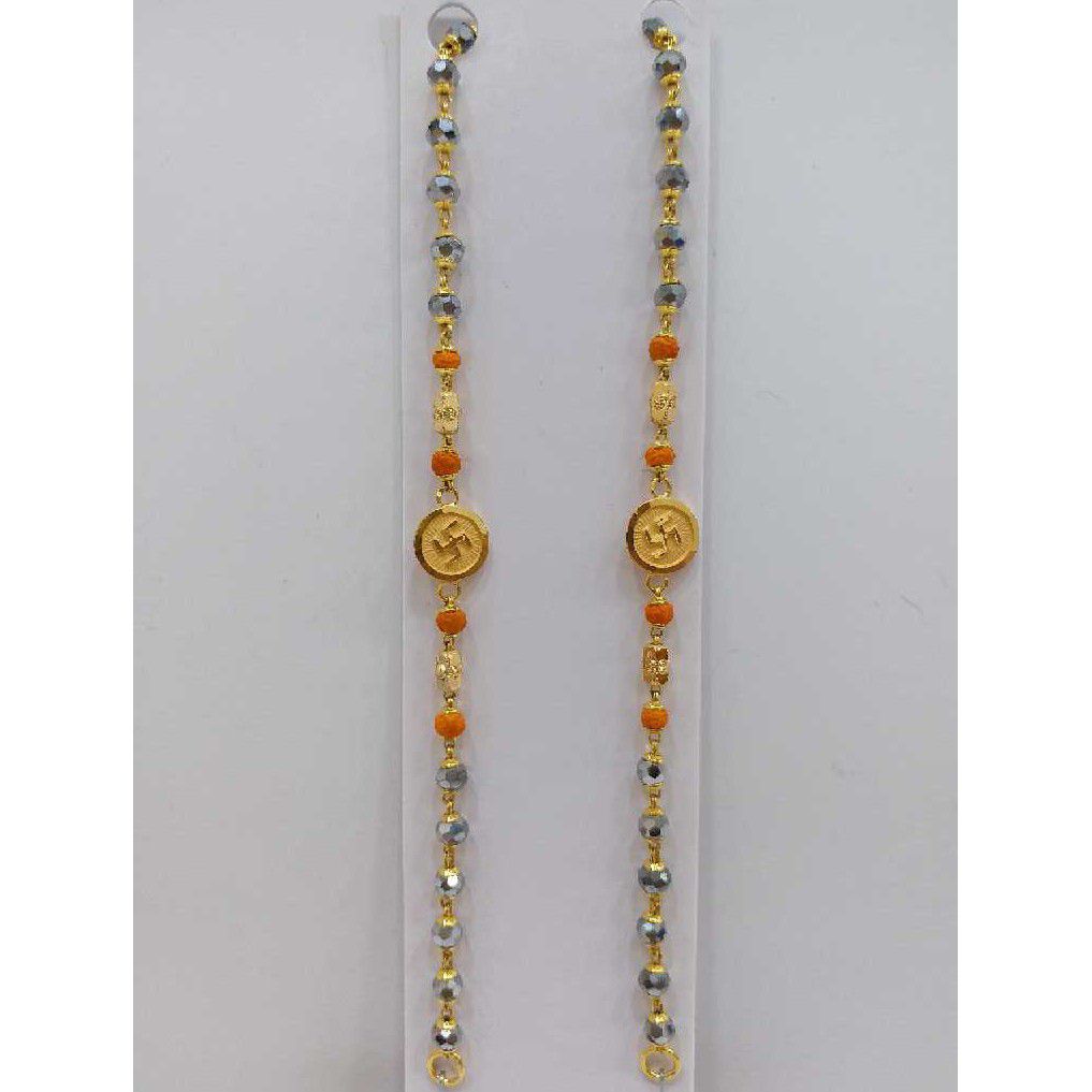 760 gold swstik crystal kids nazariya rj-n011