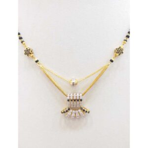 916 gold chain mangalsutra RJ-M031