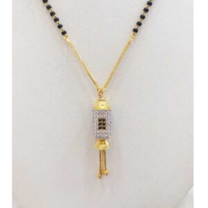 916 gold chain mangalsutra RJ-M030