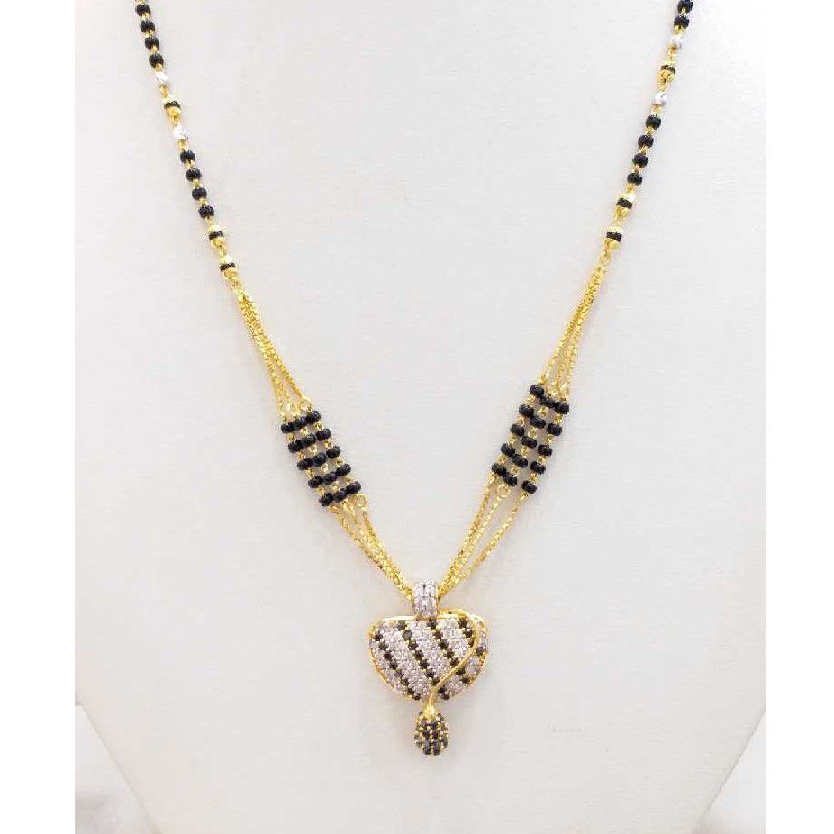 916 gold chain mangalsutra RJ-M029 - Image 2
