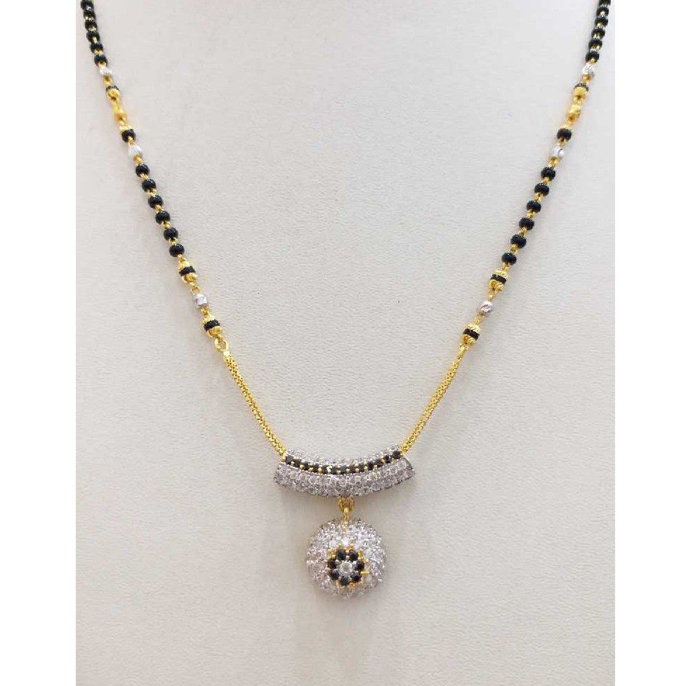916 gold chain mangalsutra RJ-M028 - Image 2