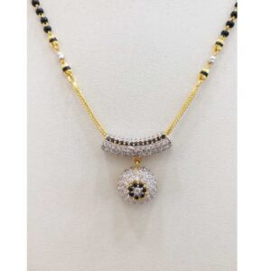 916 gold chain mangalsutra RJ-M028