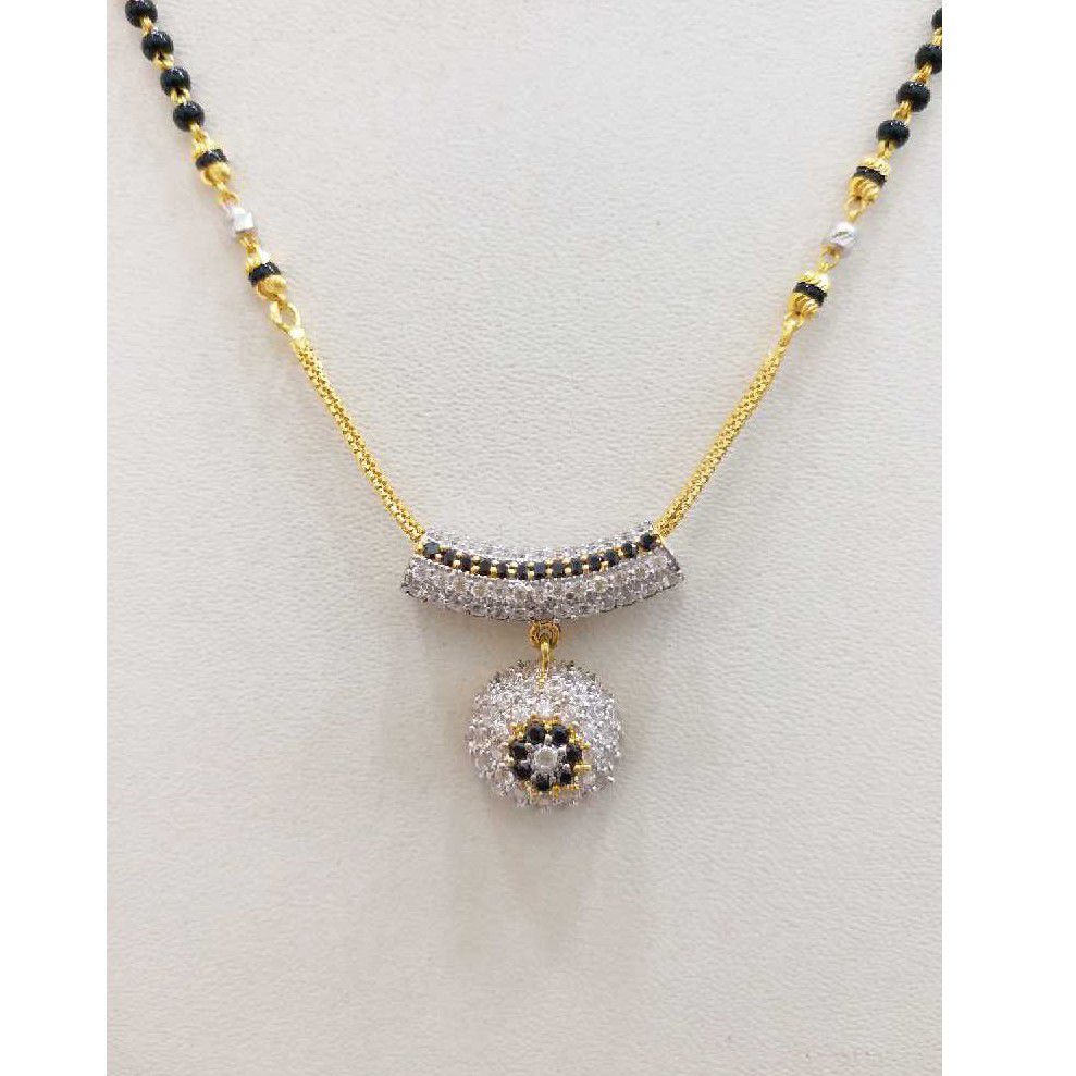 916 gold chain mangalsutra RJ-M028