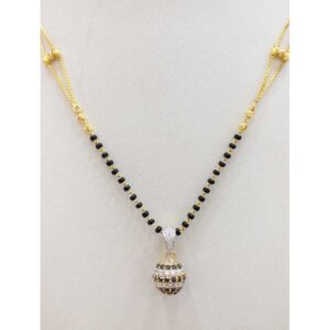 916 gold chain mangalsutra RJ-M027