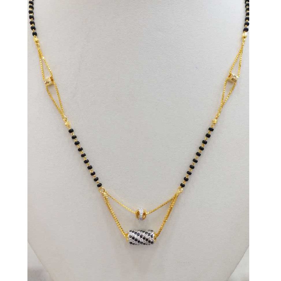 916 gold chain mangalsutra RJ-M026 - Image 2