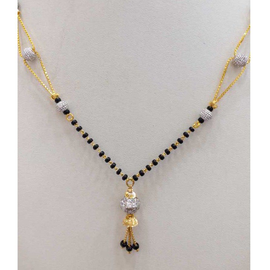 916 gold chain mangalsutra RJ-M025