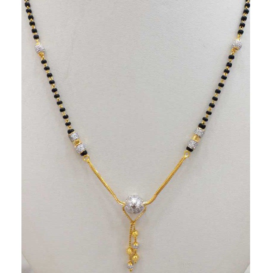 916 gold chain mangalsutra RJ-M024