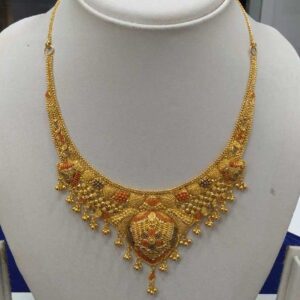 916 Gold Necklace set RJ-N0010