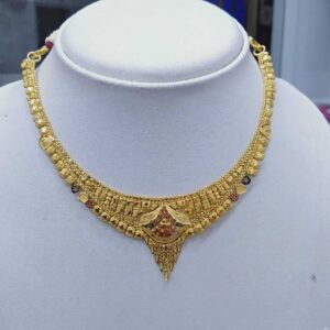 916 Gold Necklace Set RJ-N005