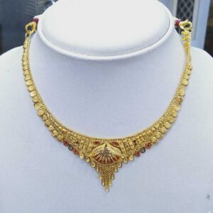 916 gold light weight necklace rj-k002