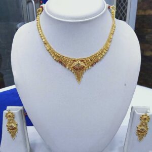 916 gold light weight necklace rj-k002