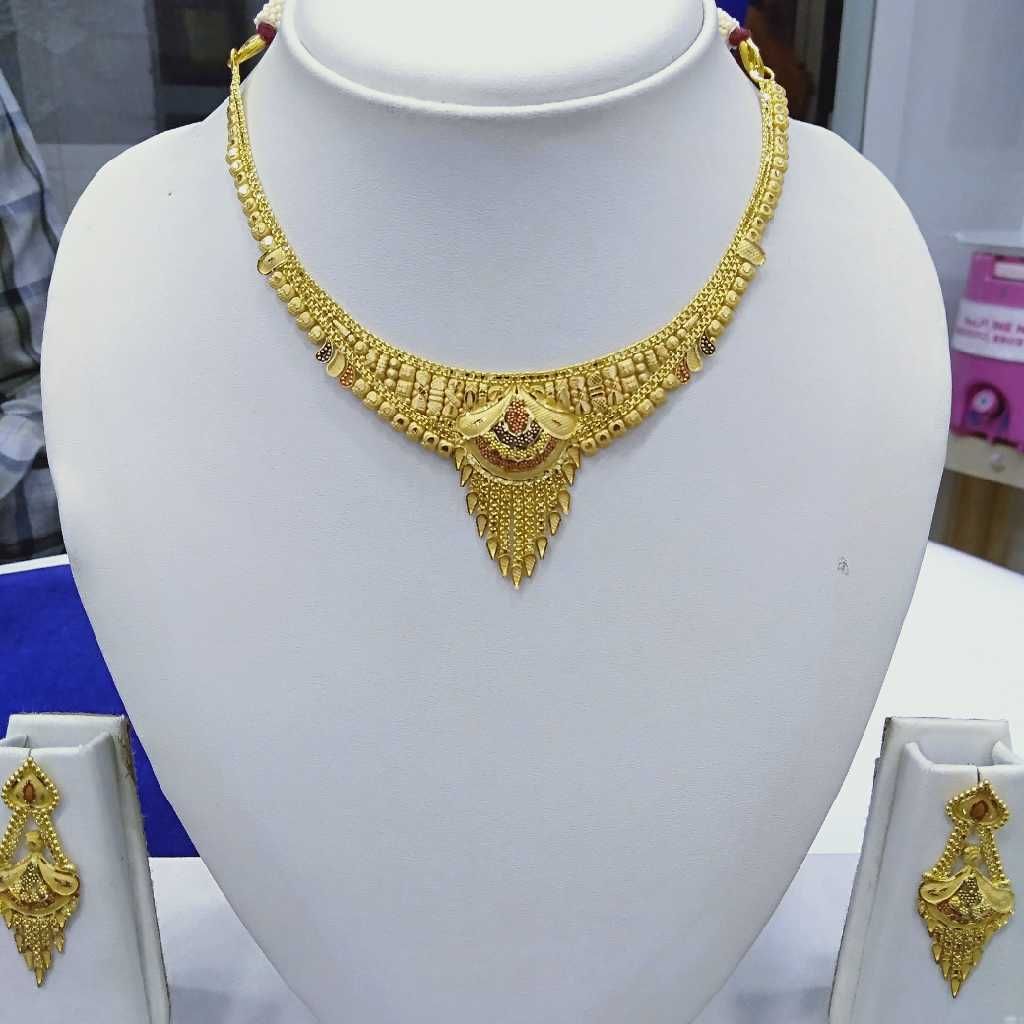 916 Gold Necklace RJ-N001