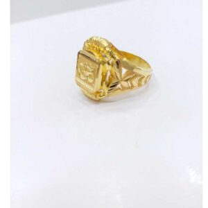 760 gold jalpari om gents rings RJ-J004