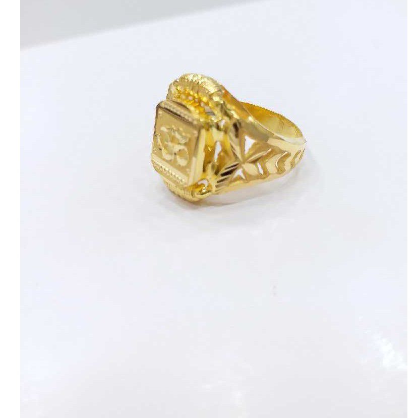 760 gold jalpari om gents rings RJ-J004 - Image 2