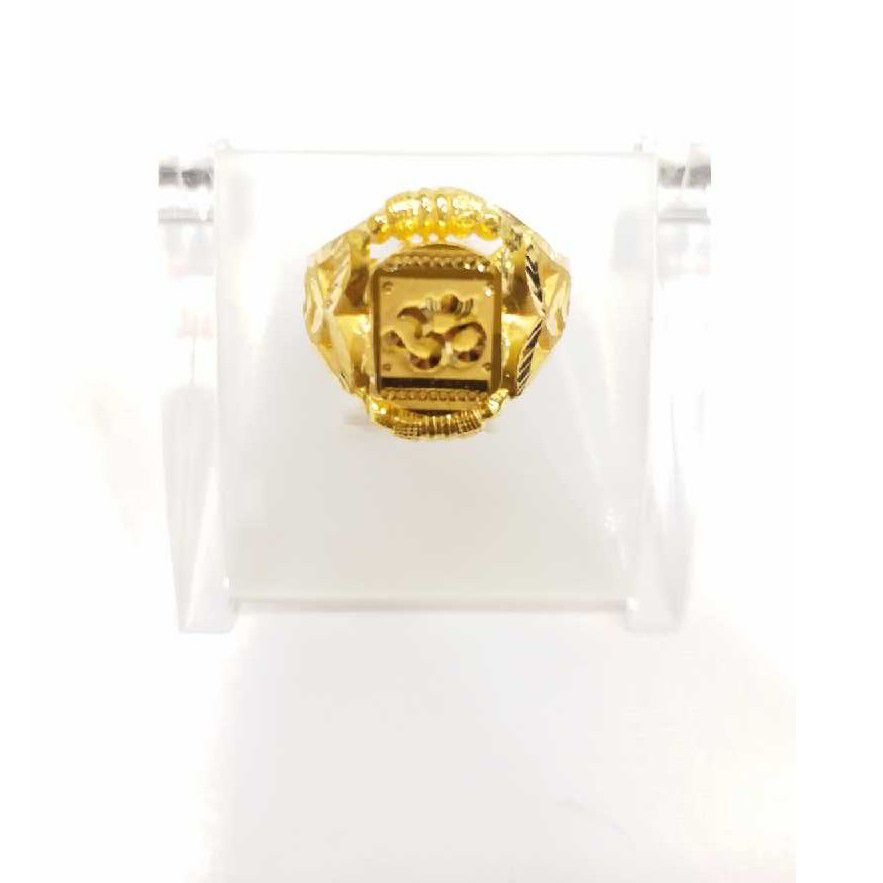 760 gold jalpari om gents rings RJ-J004
