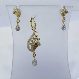 840 gold fancy light weight pendant set rj-ps004