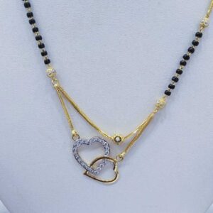840 Gold Fancy Chain Mangalsutra RJ-K026