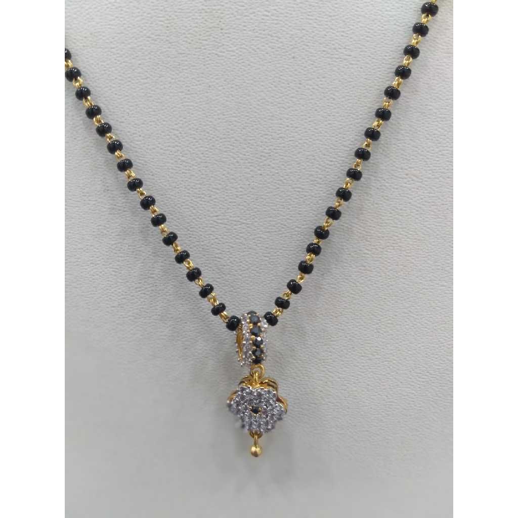916 Gold Fancy Mangalsutra RJ-M019 - Image 2