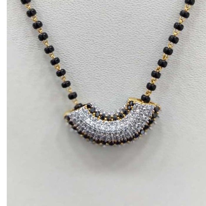 916 Gold Fancy Mangalsutra RJ-M020 - Image 2