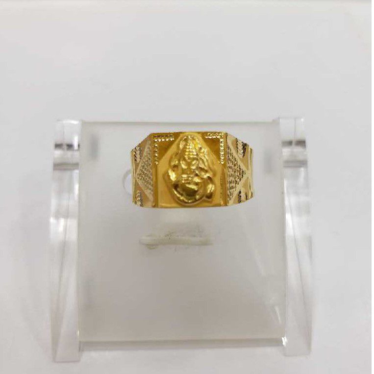 760 gold box ganesh rings RJ-B009 - Image 2