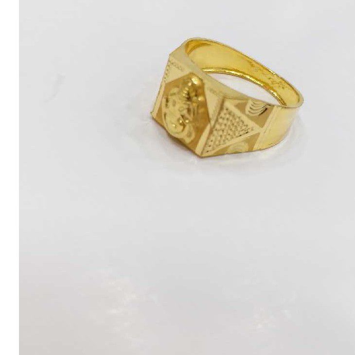 760 gold box ganesh rings RJ-B009