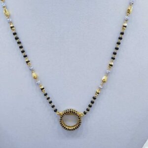 916 gold fancy Light weight mangalsutra rj-m016
